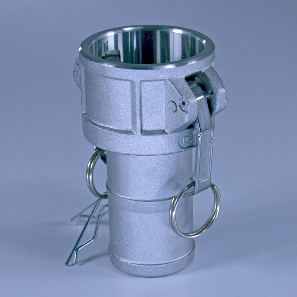 Acople camlock en aluminio